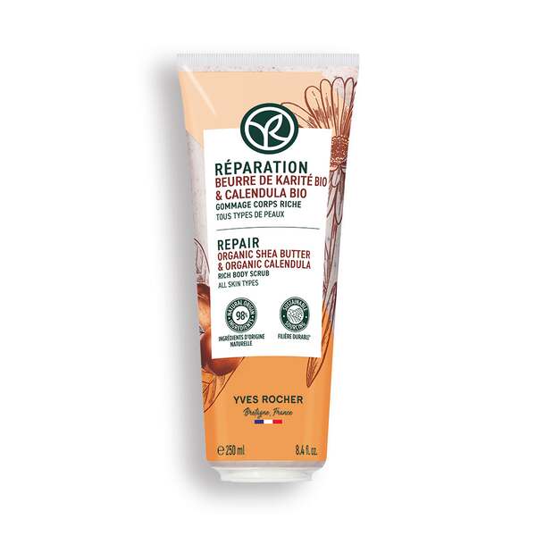 Odżywczy peeling do ciała Karite bio & Nagietek bio Yves Rocher