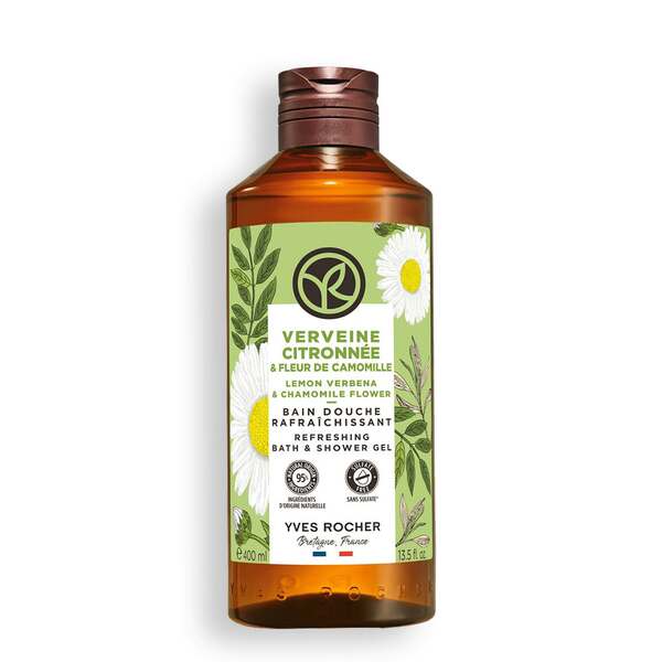 Yves Rocher Lemon Verbena & Chamomile Flower żel pod prysznic zapachy Lemon Verbena & Chamomile Flower 400 ml