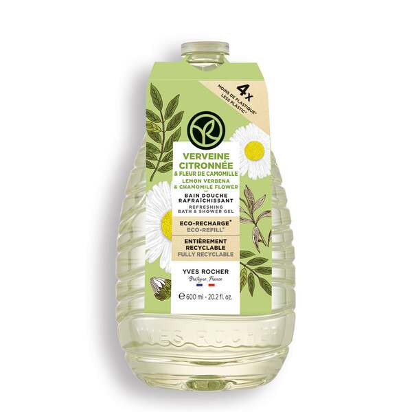 Żel pod prysznic i do kąpieli Werbena cytrynowa & Kwiat rumianku uzupełniacz Yves Rocher