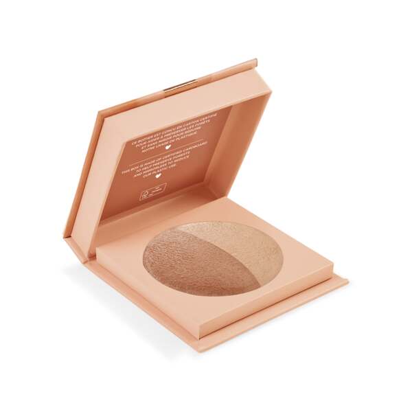 Rozświetlająca paleta do twarzy Bronze Yves Rocher