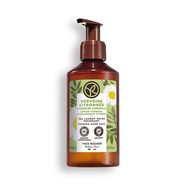 Yves Rocher Lemon Verbena & Chamomile Flower mydło w płynie do rąk zapachy Lemon Verbena & Chamomile Flower 190 ml
