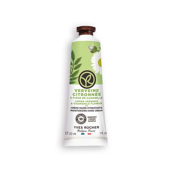 Yves Rocher Lemon Verbena & Chamomile Flower krem do rąk zapachy Lemon Verbena & Chamomile Flower 30 ml