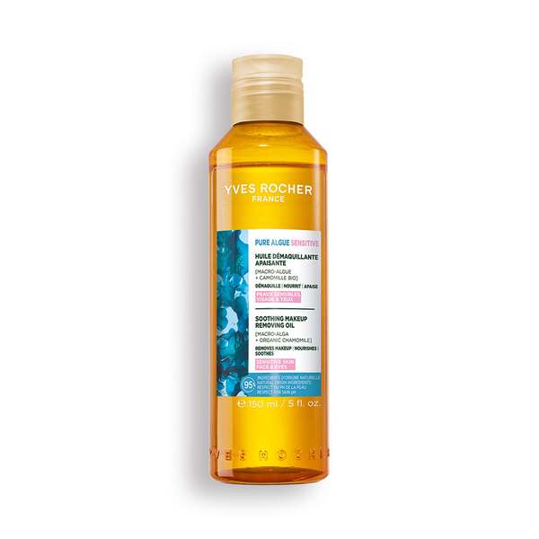 Łagodzący olejek do demakijażu z makroalgą 150 ml Yves Rocher