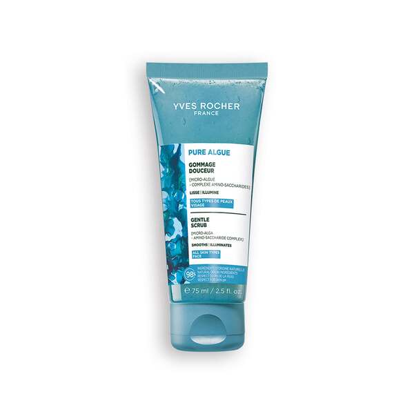 Peeling rozświetlający z mikroalgą 75 ml Yves Rocher
