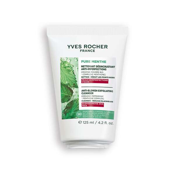 Żel oczyszczający i peelingujący przeciw niedoskonałościom 125 ml Yves Rocher