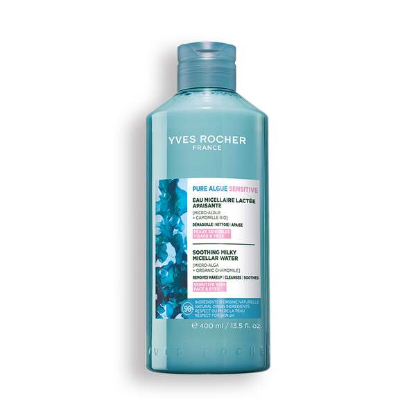 Łagodzący płyn micelarny w mleczku z mikroalgą 400 ml Yves Rocher