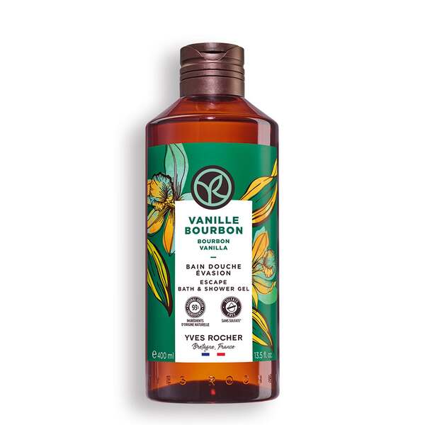 Żel pod prysznic i do kąpieli Wanilia Bourbon 400 ml Yves Rocher