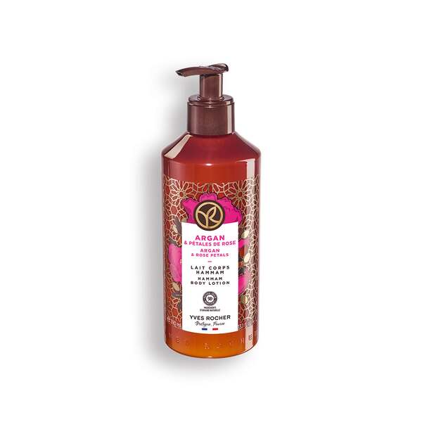 Mleczko do ciała Olejek arganowy & Płatki róż 390 ml Yves Rocher
