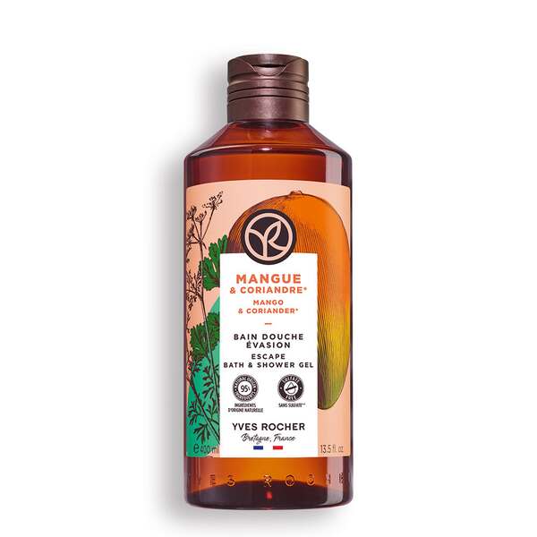 Żel pod prysznic i do kąpieli Mango & Kolendra 400 ml Yves Rocher