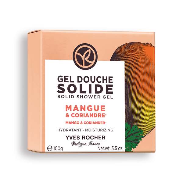 Kostka myjąca do ciała Mango & Kolendra Yves Rocher