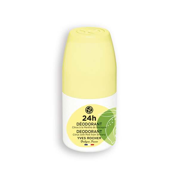 Dezodorant cytrusowy z miętą z bretanii 24h Yves Rocher