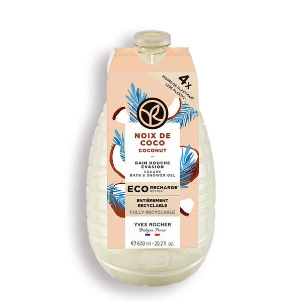 Żel pod prysznic i do kąpieli Kokos uzupełniacz Yves Rocher