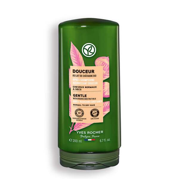 Łagodna odżywka do włosów odżywcza z mlekiem kasztanowym bio Yves Rocher