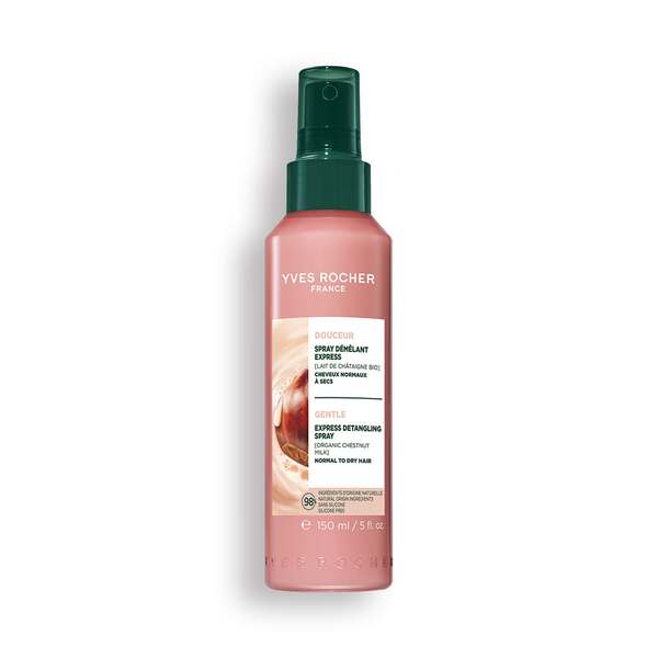 Mleczko w sprayu ułatwiające rozczesywanie z mlekiem kasztanowym bio 150 ml Yves Rocher