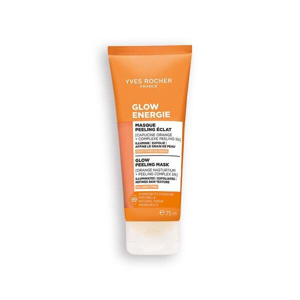 Glow Energie - Peelingująca maska dodająca blasku 75 ml Yves Rocher