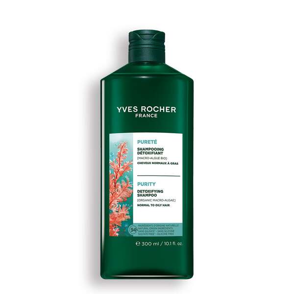 Oczyszczający szampon z makroalgą 300 ml Yves Rocher