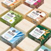 Kostka myjąca do ciała Argan & Płatki róż